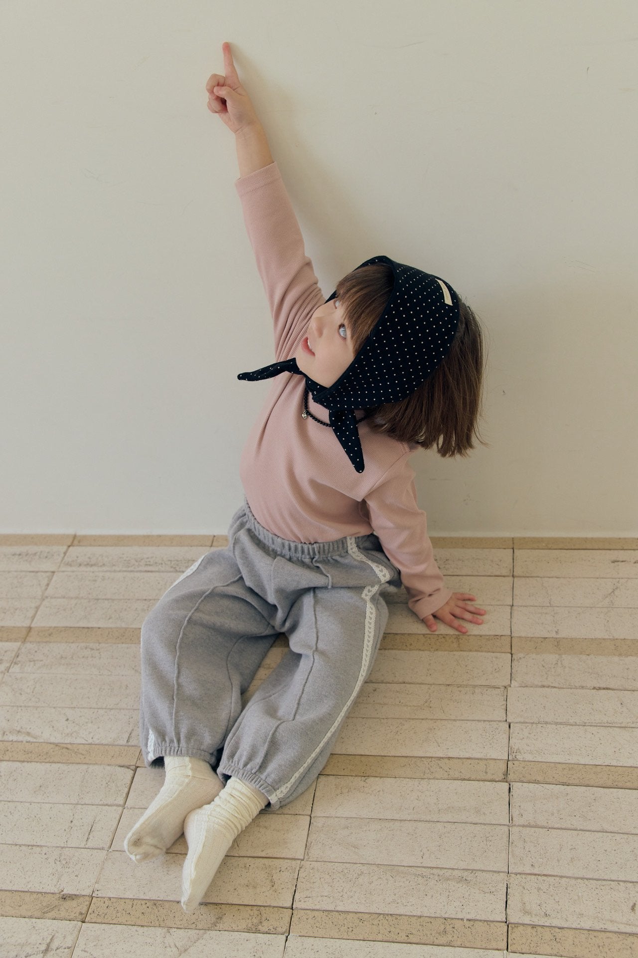 ［mome］Autumn ribbed socks