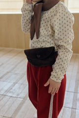 ［mome］Corduroy belt bag