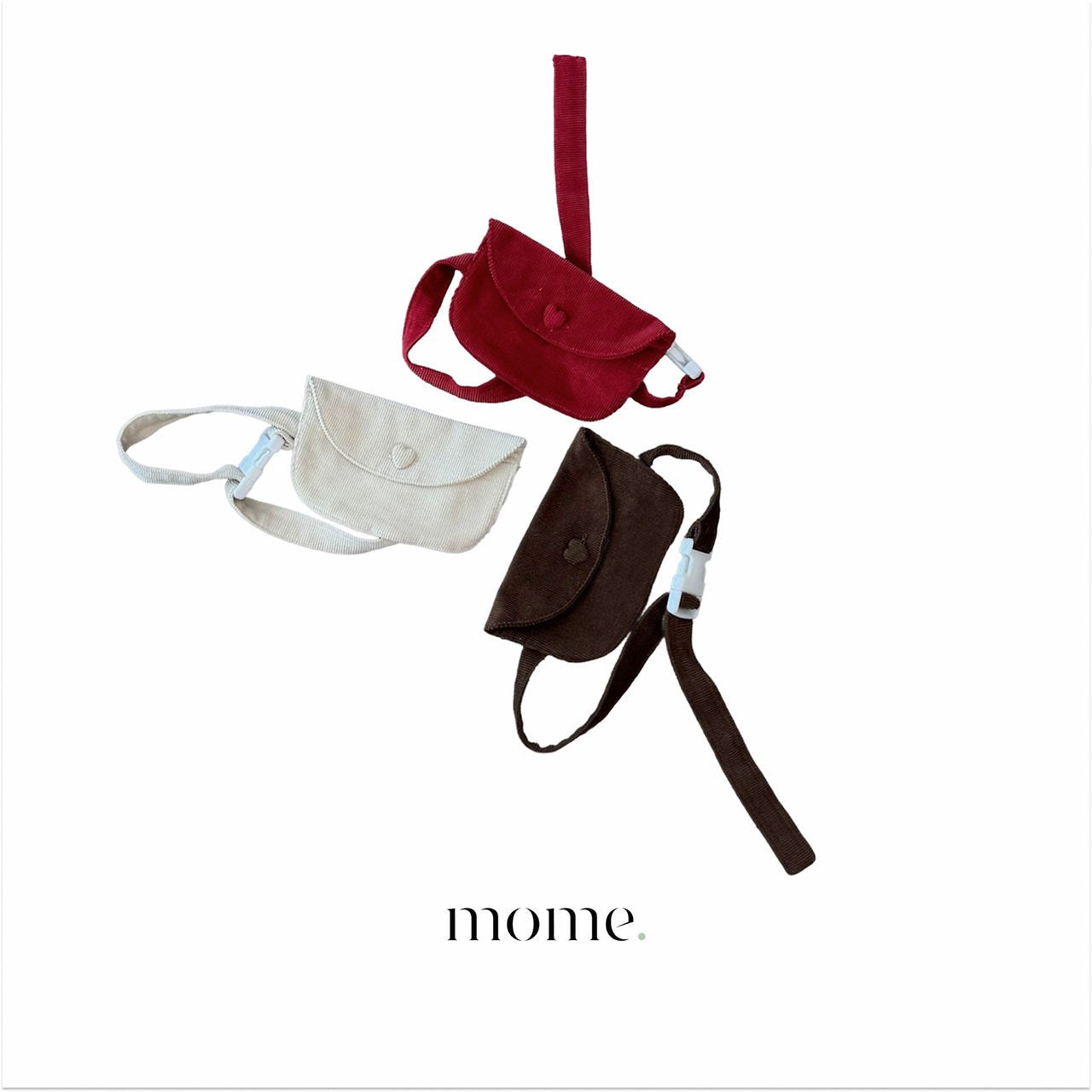 ［mome］Corduroy belt bag
