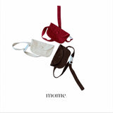 ［mome］Corduroy belt bag