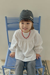 ［mome］Mome stripe ribbed beanie