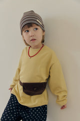 ［mome］Mome stripe ribbed beanie