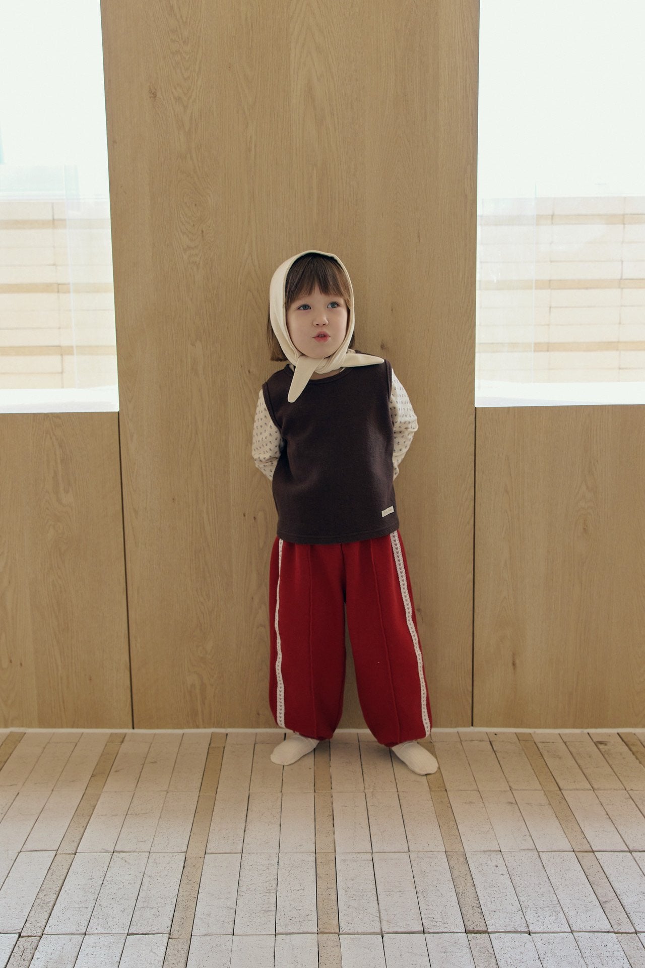 ［mome］Point scarf