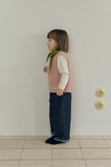 ［mome］Button reversible vest