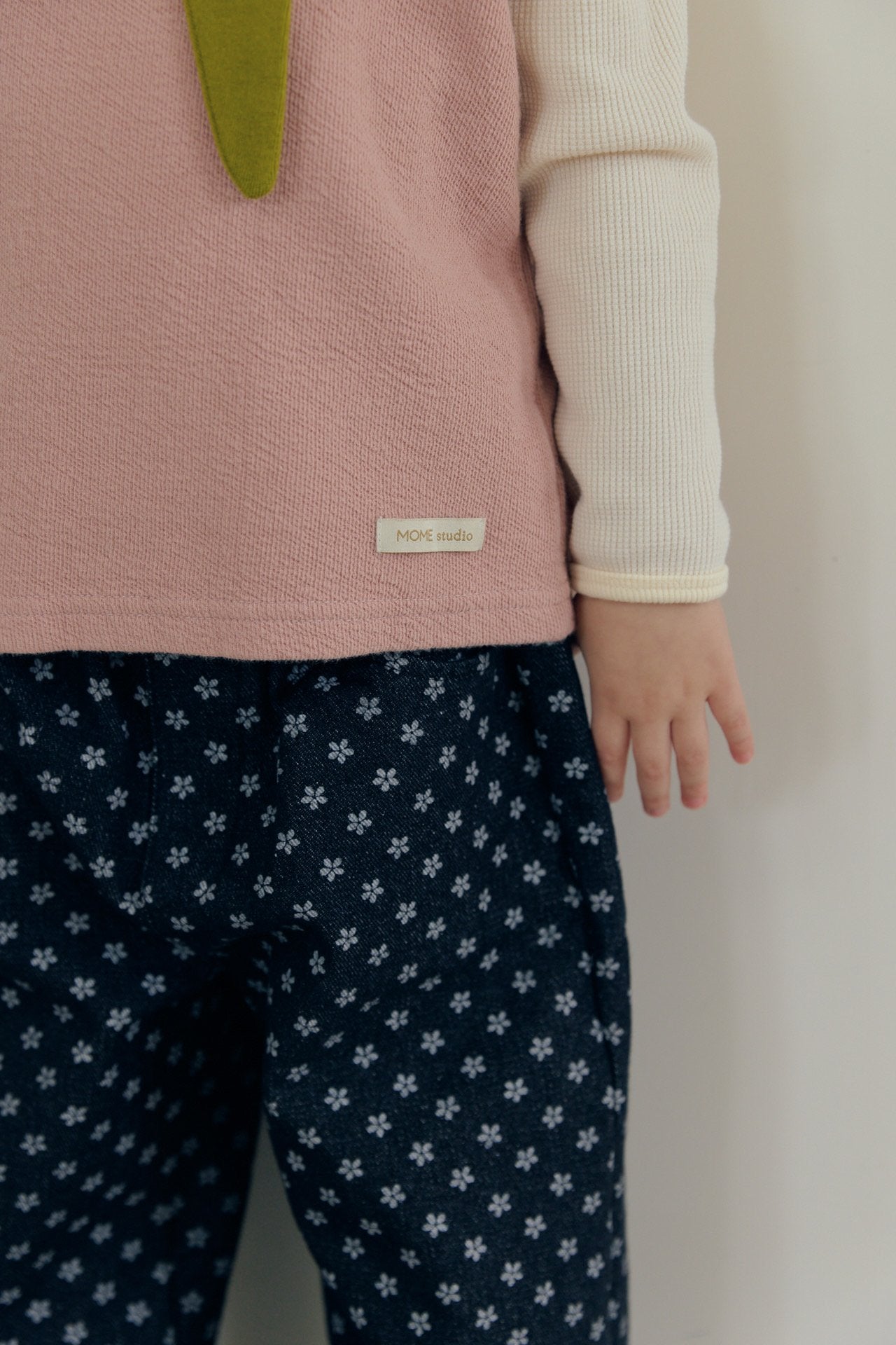 ［mome］Button reversible vest