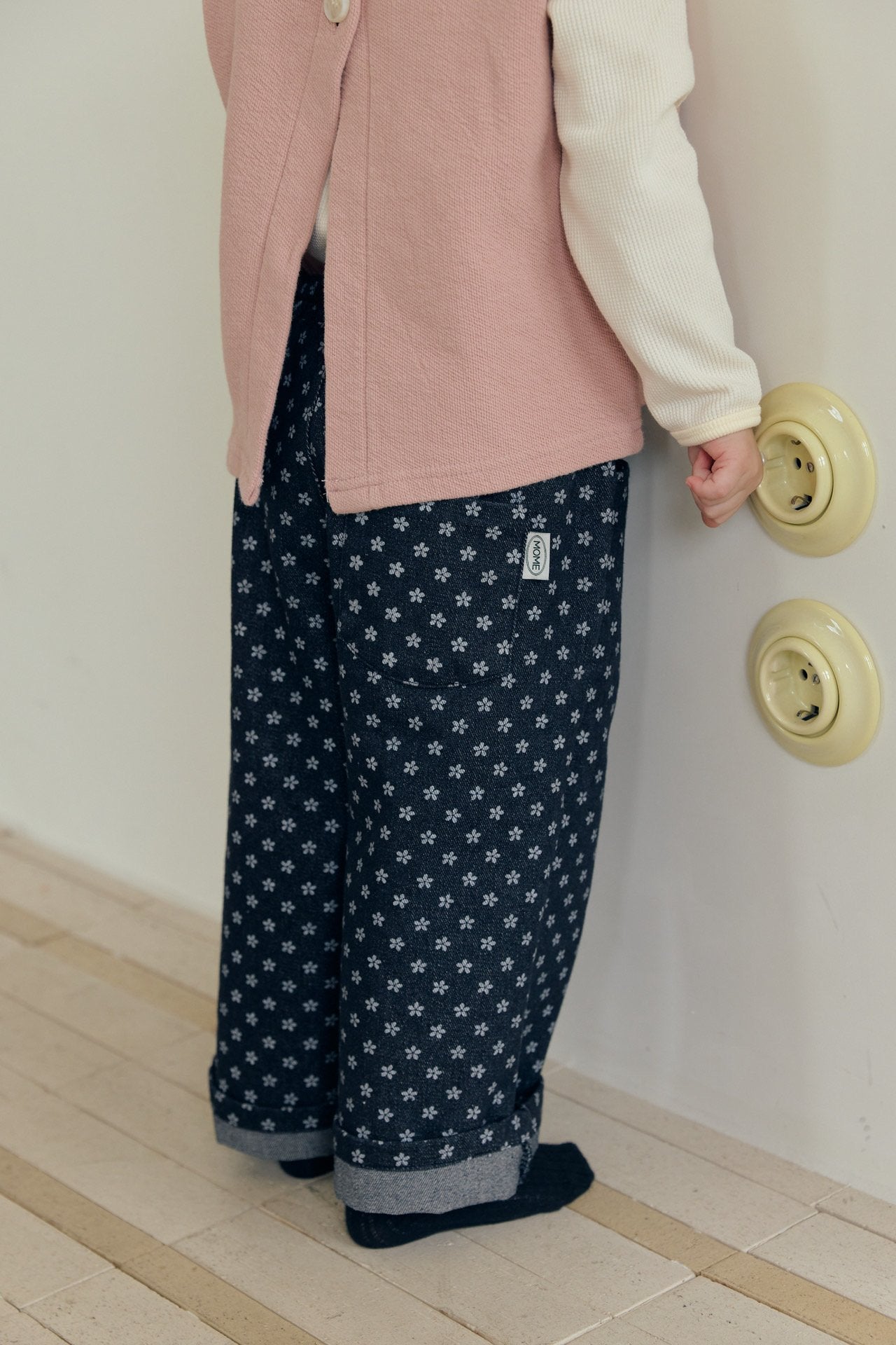 ［mome］Button reversible vest