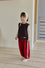 ［mome］Button reversible vest
