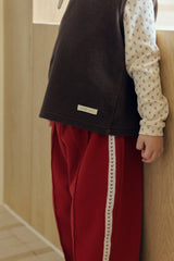 ［mome］Button reversible vest