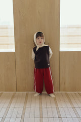 ［mome］Button reversible vest