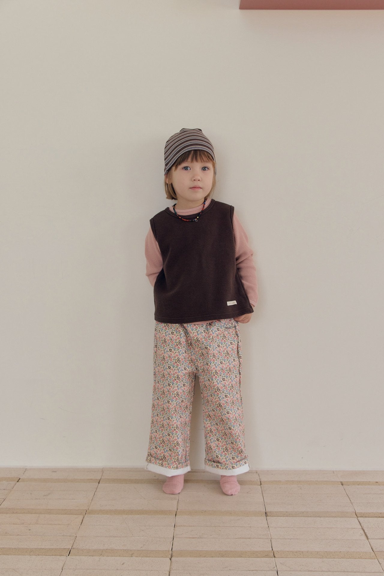 ［mome］Button reversible vest
