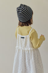［mome］Cream layered one-piece