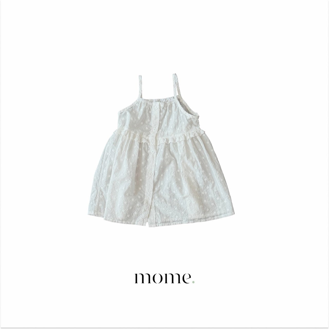 ［mome］Cream layered one-piece