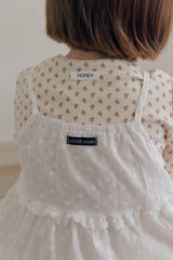 ［mome］Cream layered one-piece