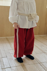 ［mome］Lovelove jogger pants