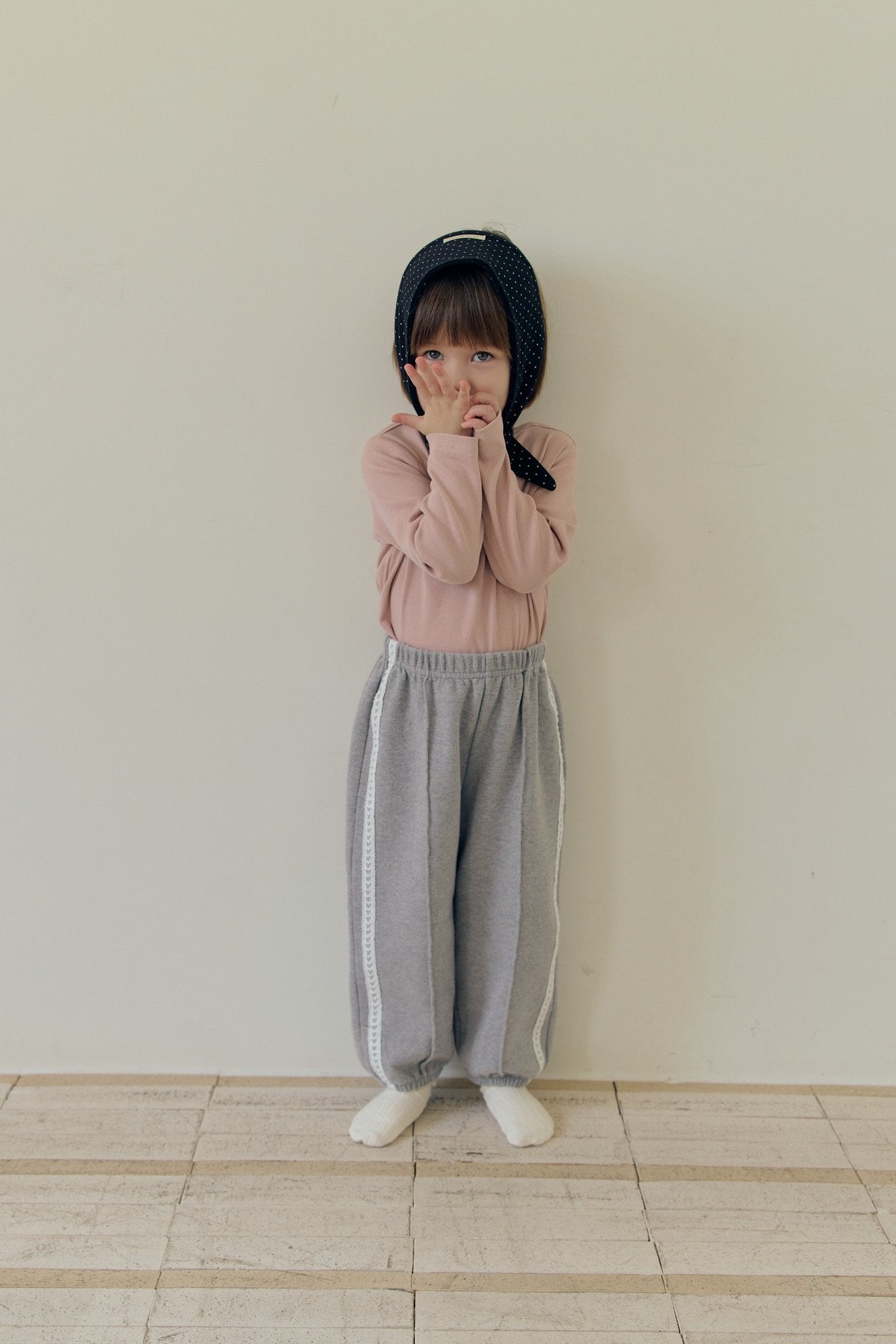 ［mome］Lovelove jogger pants