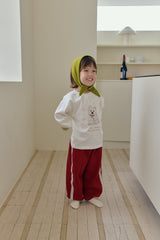 ［mome］Lovelove jogger pants