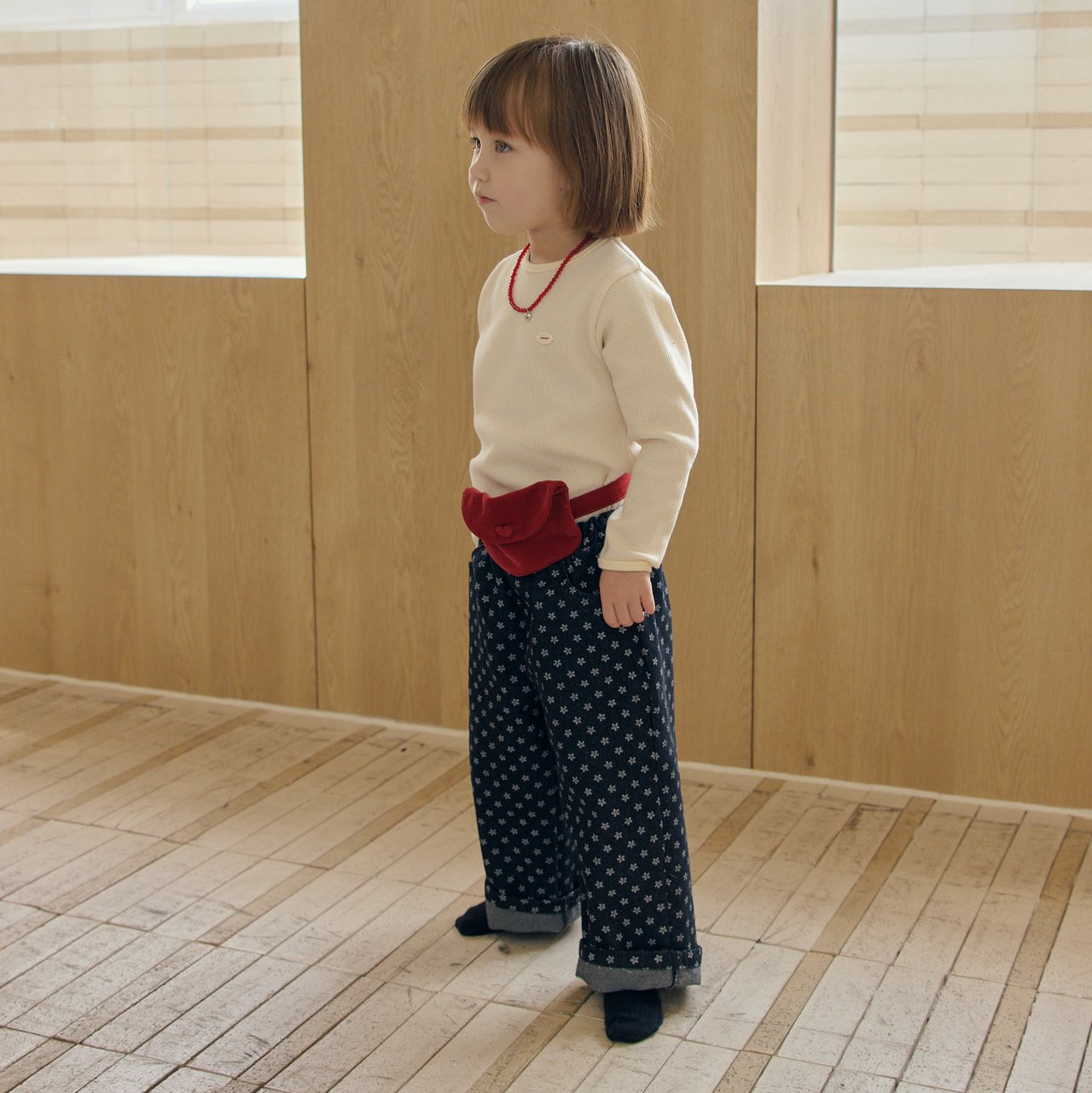 ［mome］Too too denim pants