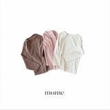 ［mome］Daily ribbed tee