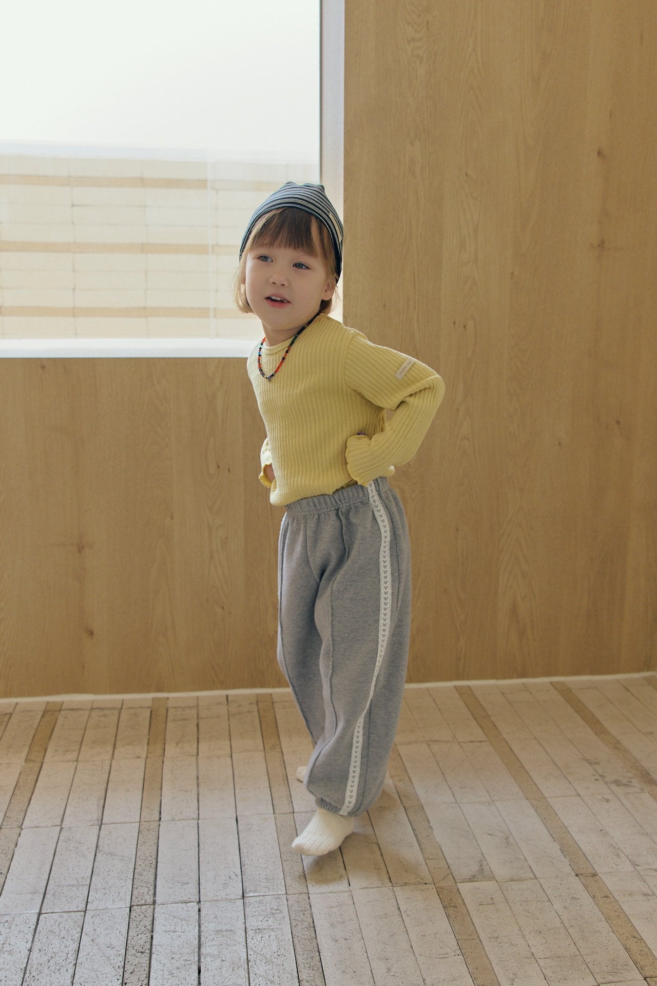 ［mome］Bella ribbed tee