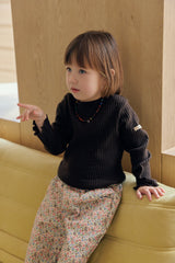 ［mome］Bella ribbed tee