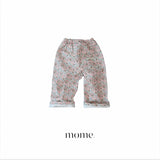 ［mome］Mocha flower pants