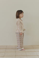 ［mome］Mocha flower pants