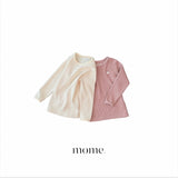 ［mome］Waffle daily tee