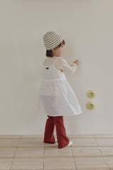 ［mome］Soft warm bootcut pants