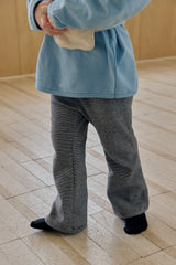 ［mome］Soft warm bootcut pants