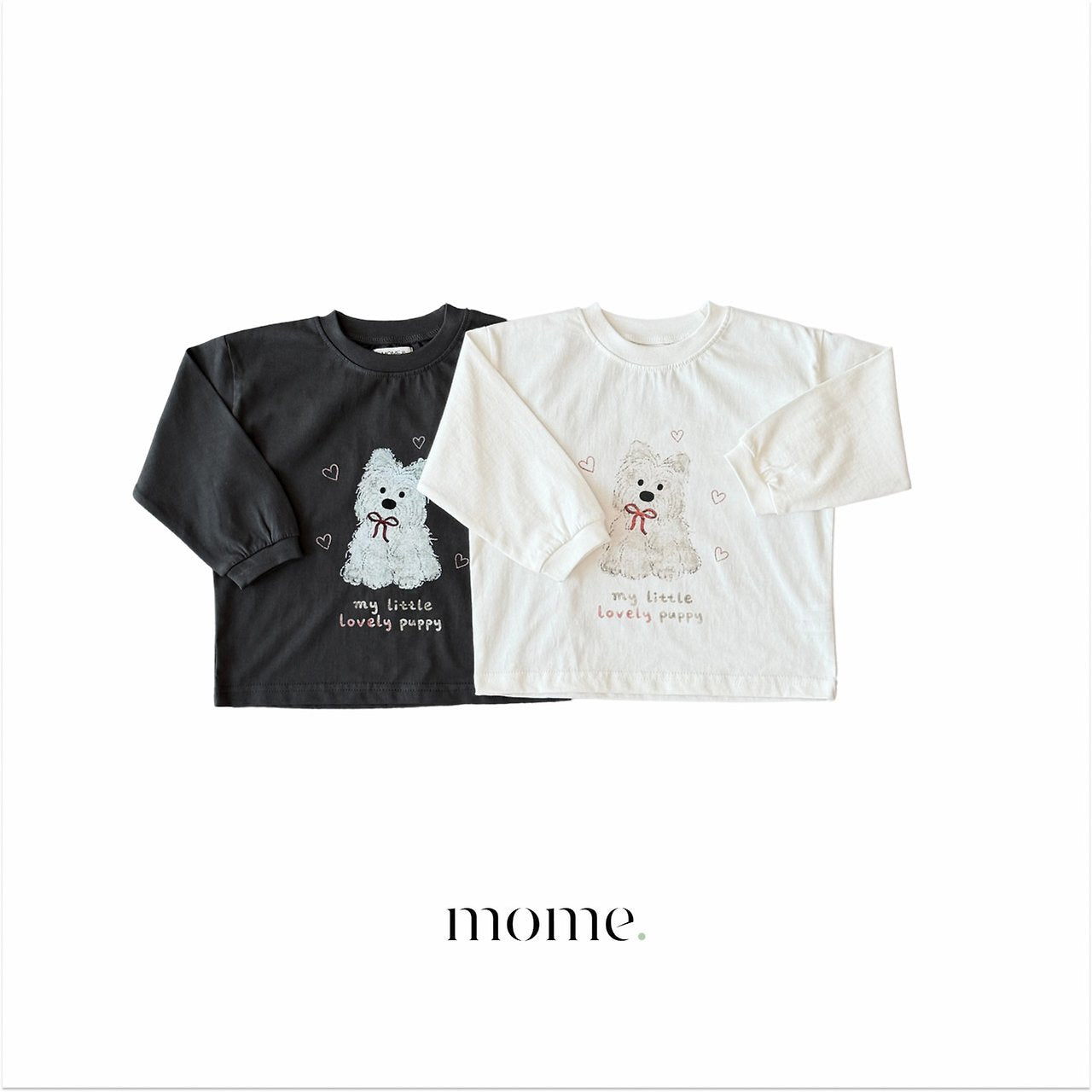 ［mome］Little puppy tee