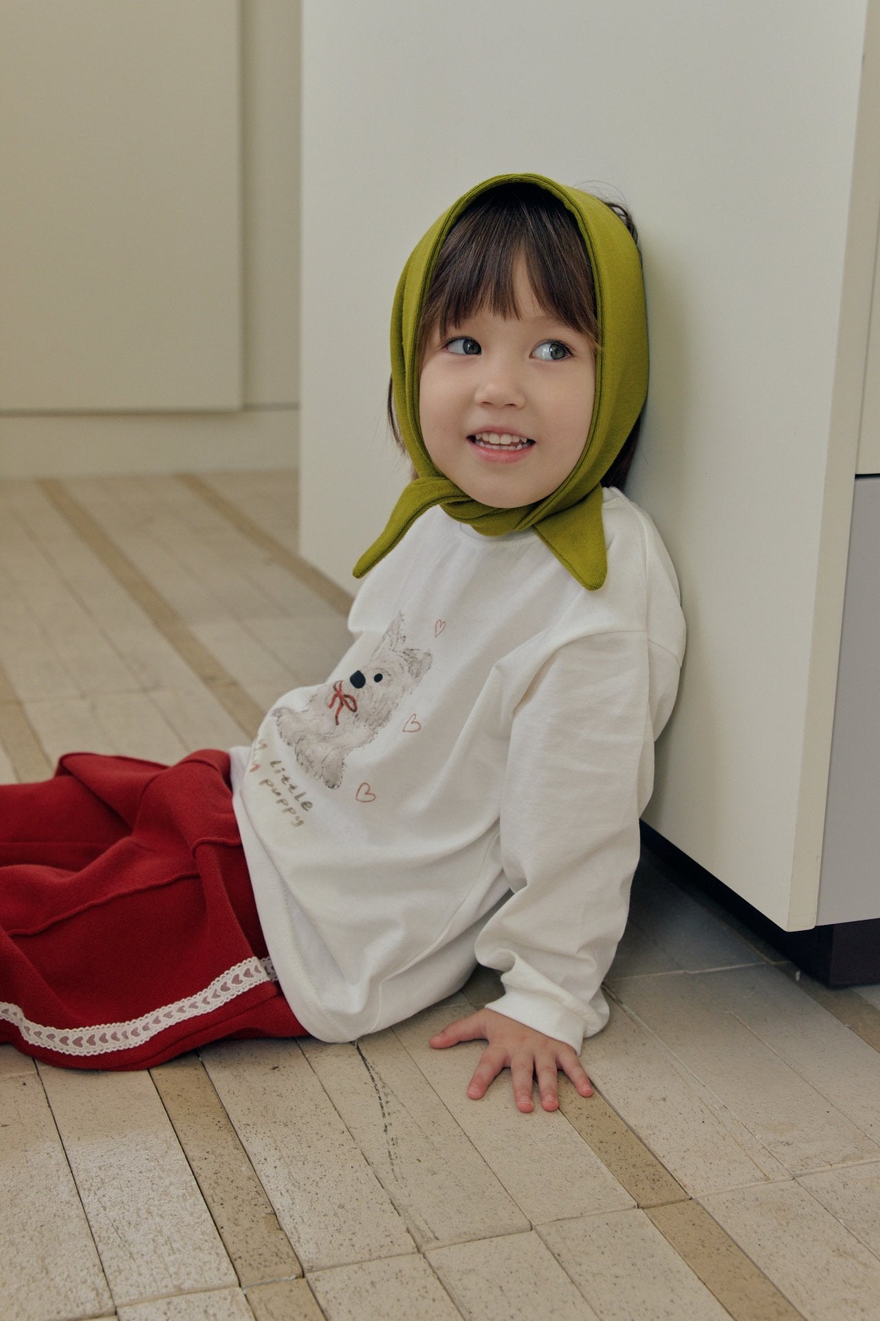 ［mome］Little puppy tee