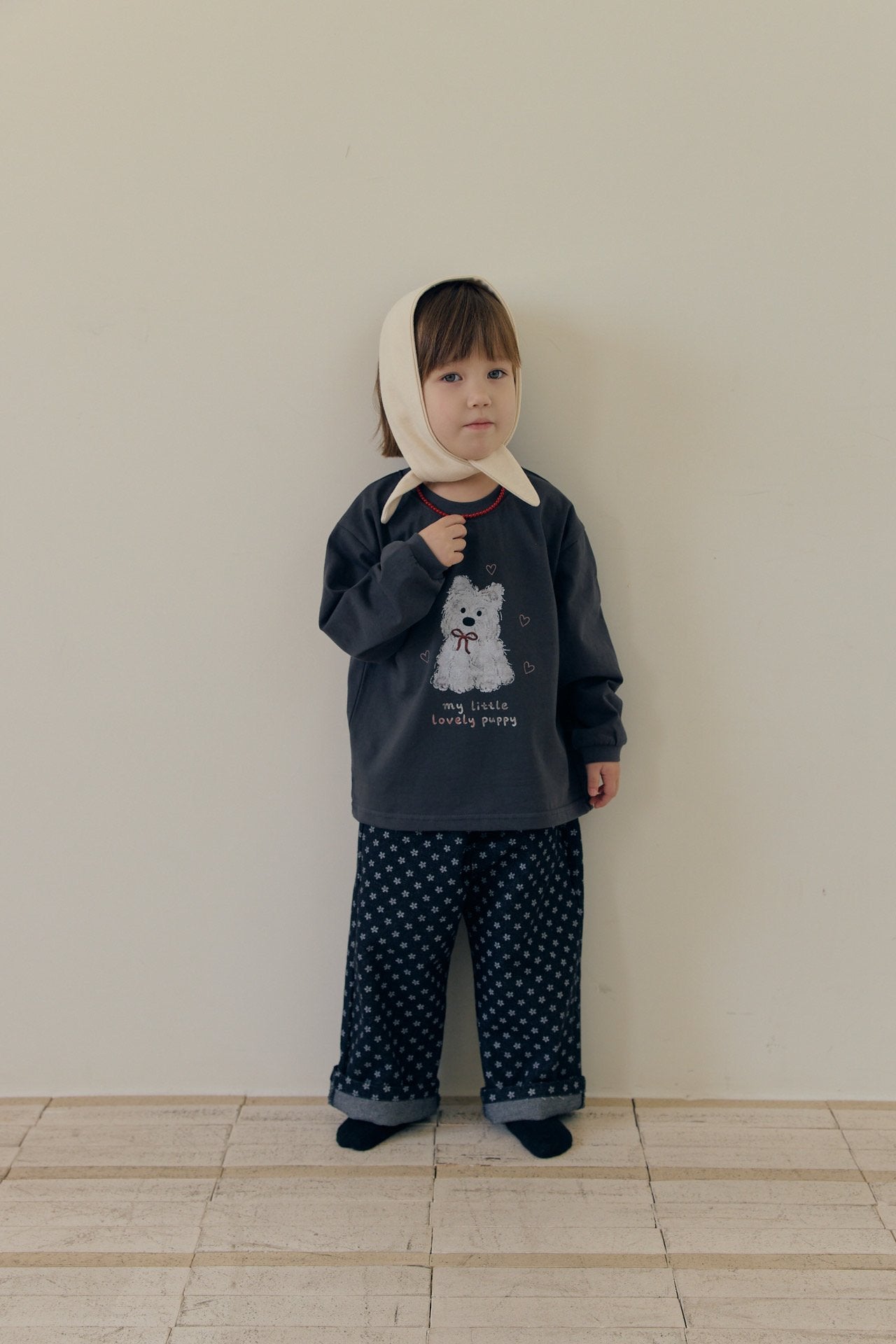 ［mome］Little puppy tee