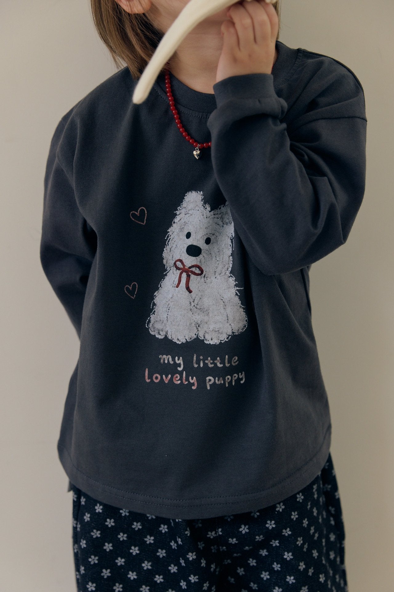 ［mome］Little puppy tee