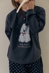 ［mome］Little puppy tee