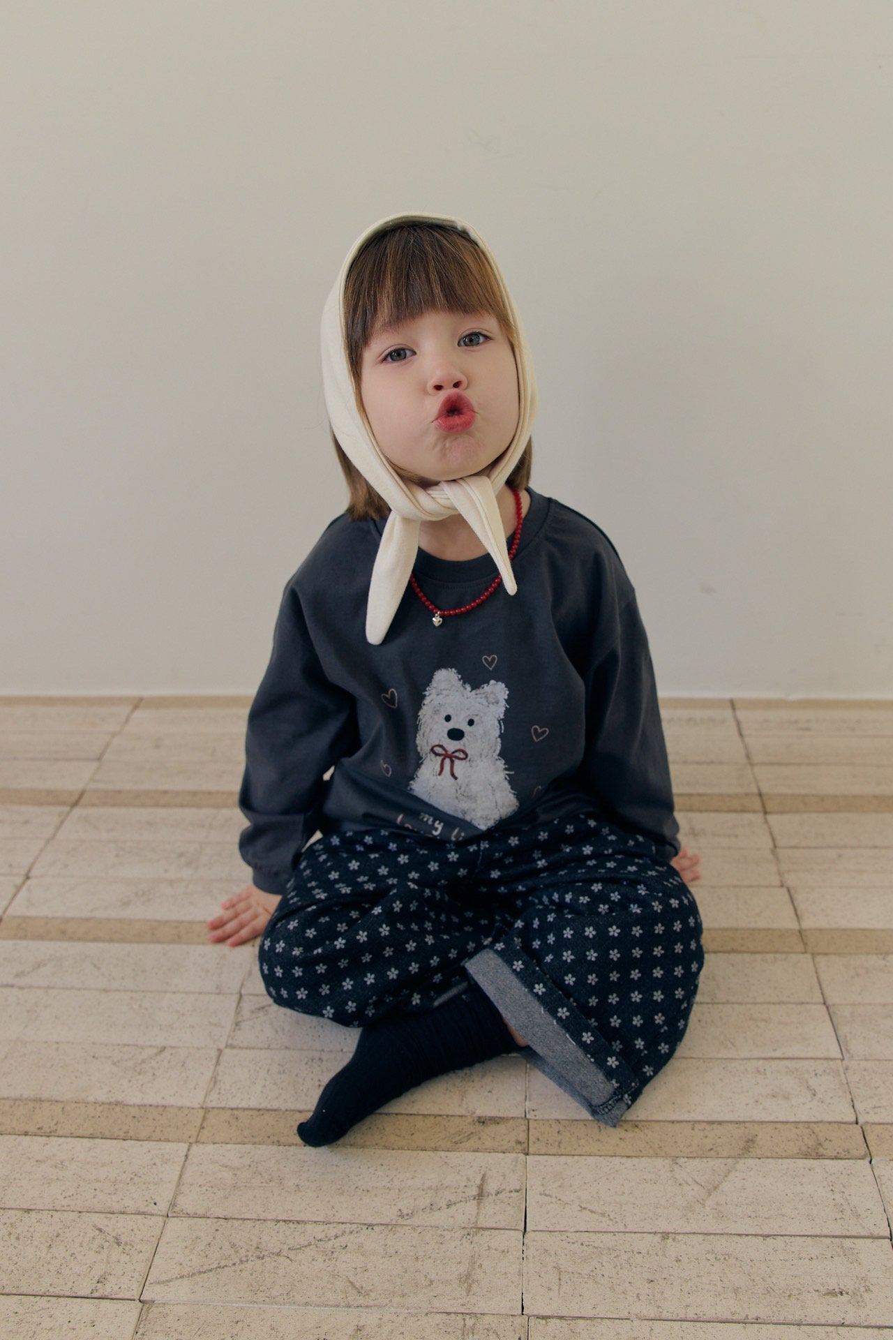 ［mome］Little puppy tee