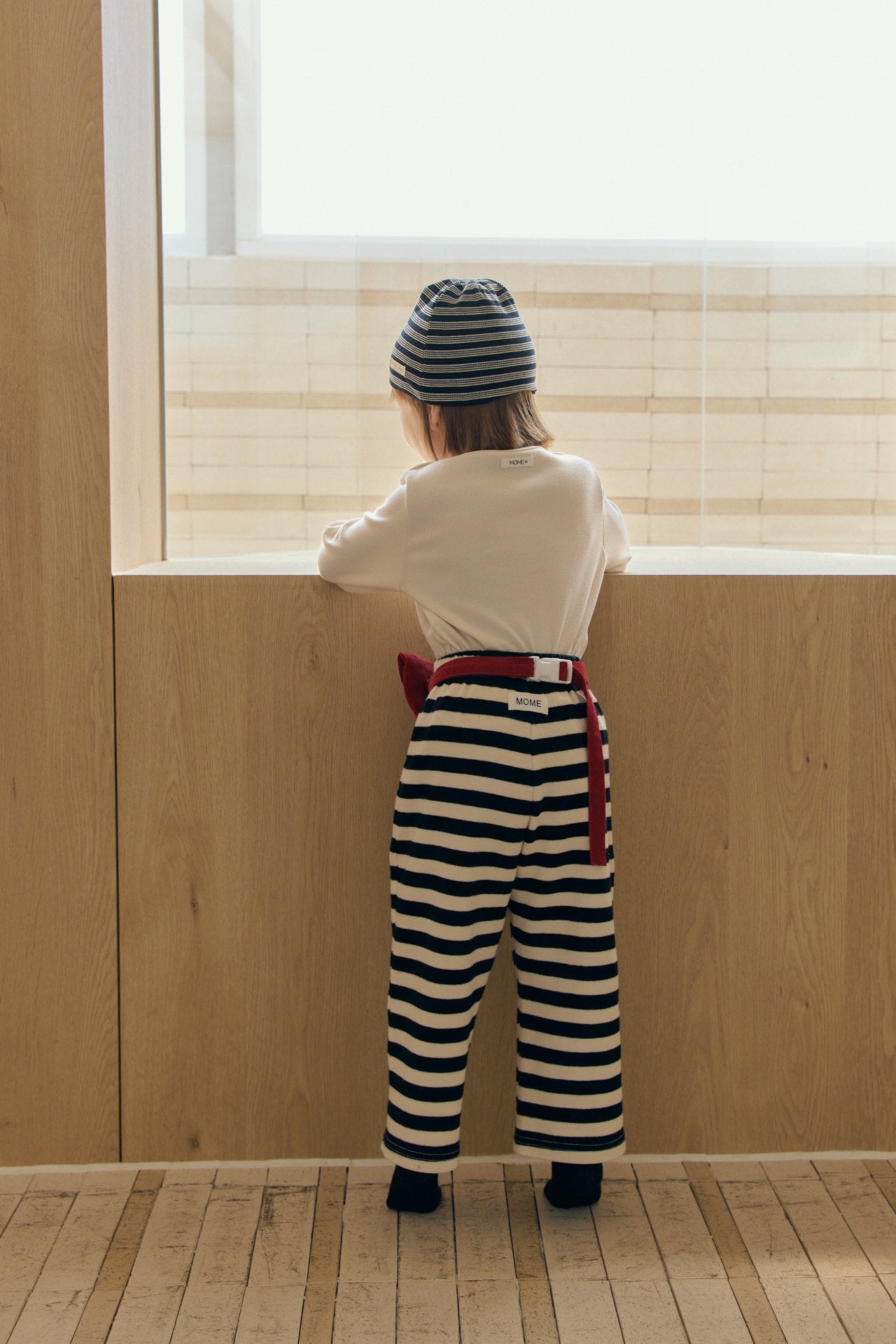 ［mome］Candy stripe pants