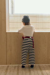 ［mome］Candy stripe pants