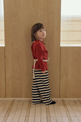 ［mome］Candy stripe pants