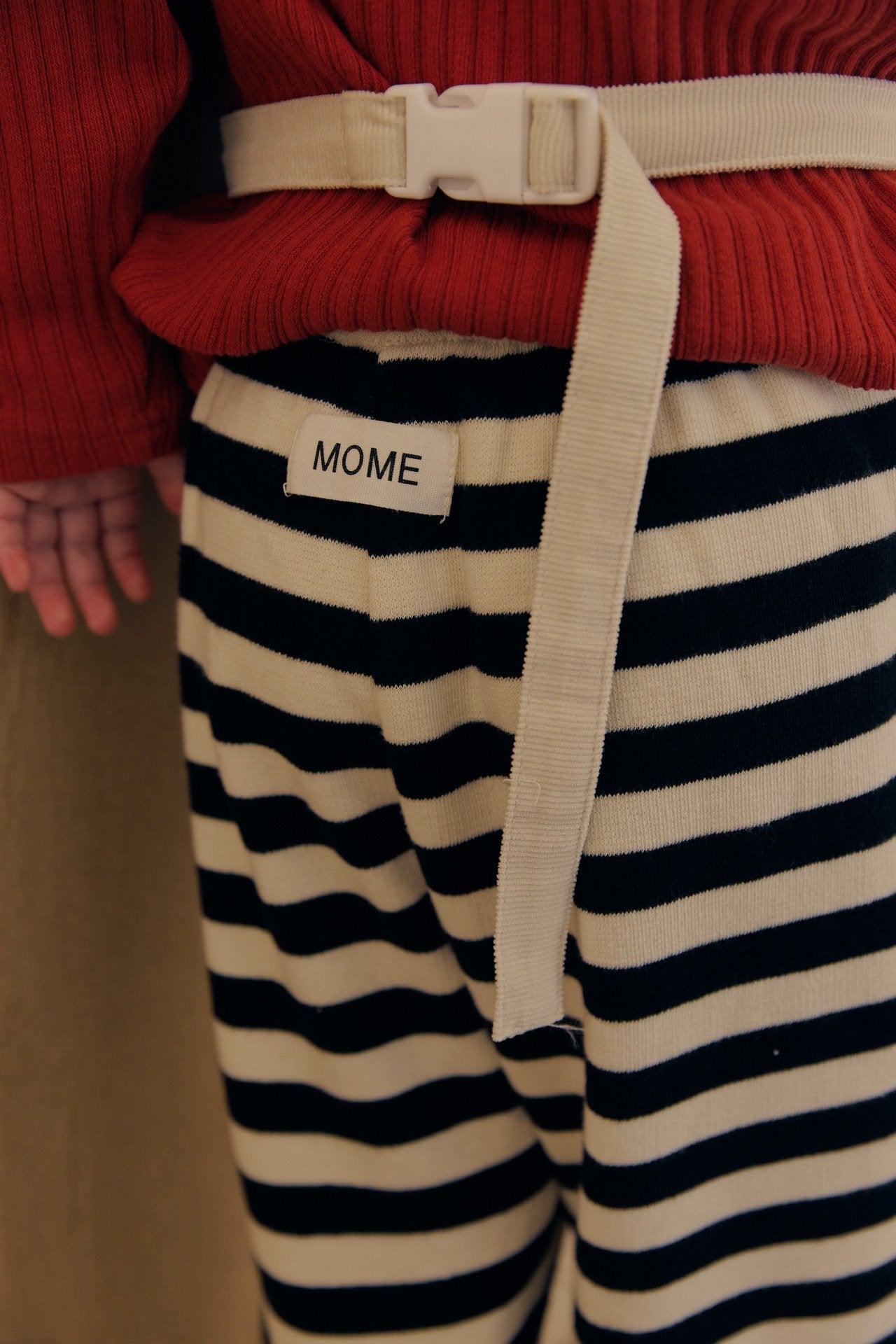［mome］Candy stripe pants