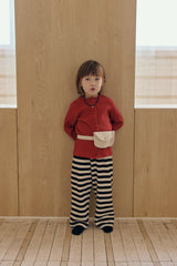 ［mome］Candy stripe pants
