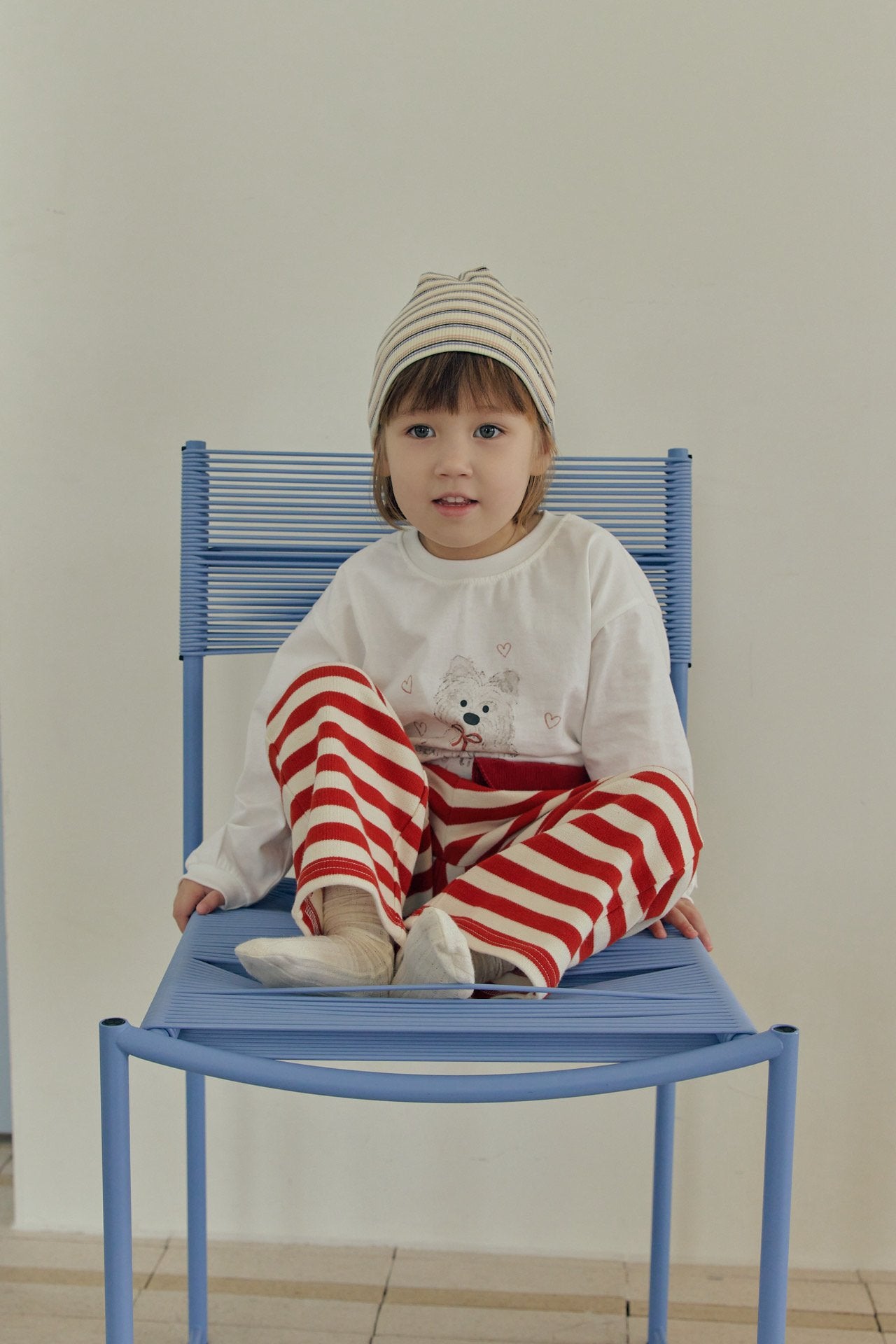 ［mome］Candy stripe pants