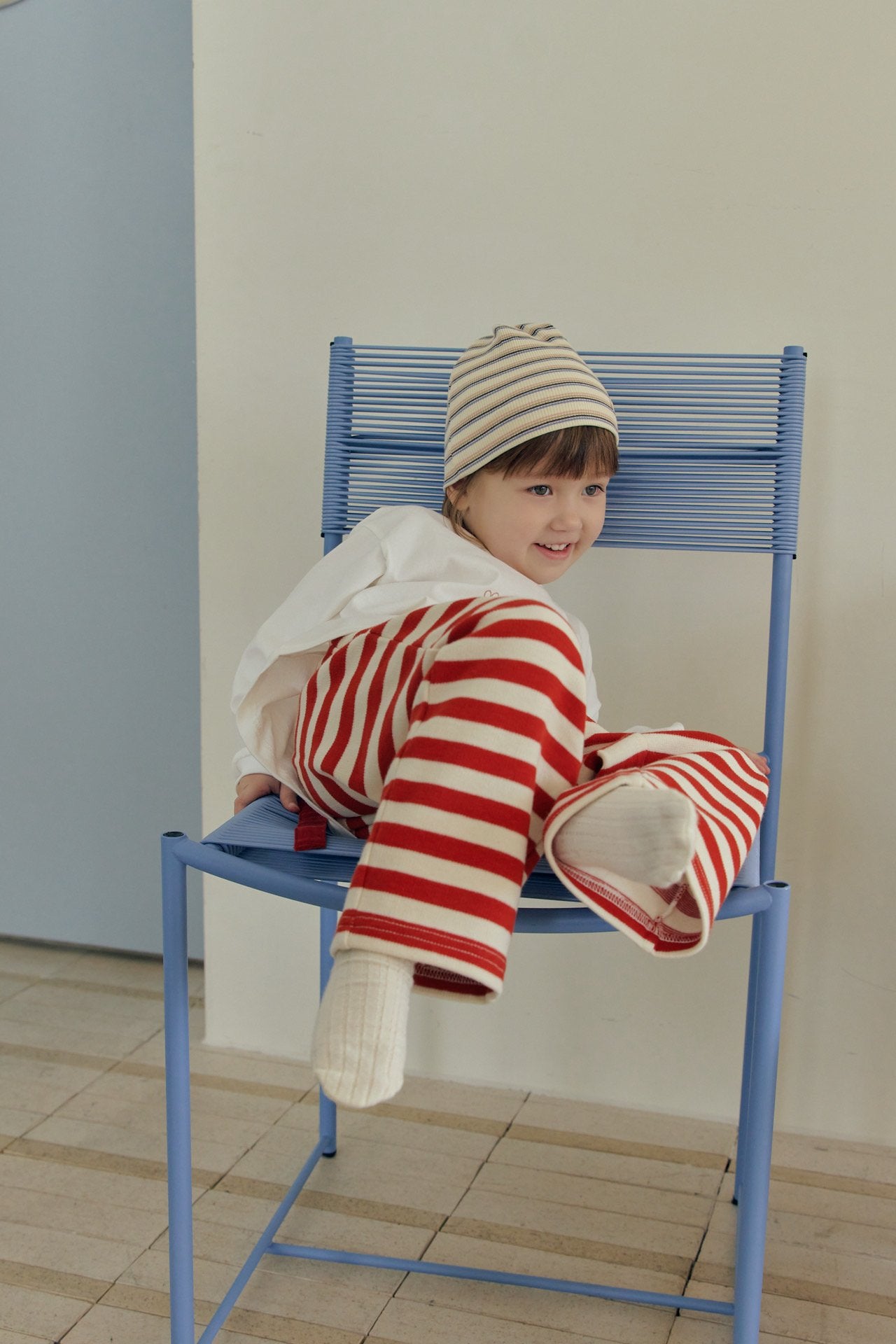 ［mome］Candy stripe pants