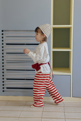［mome］Candy stripe pants