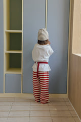 ［mome］Candy stripe pants