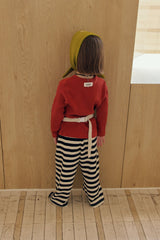 ［mome］Lolly ribbed cardigan
