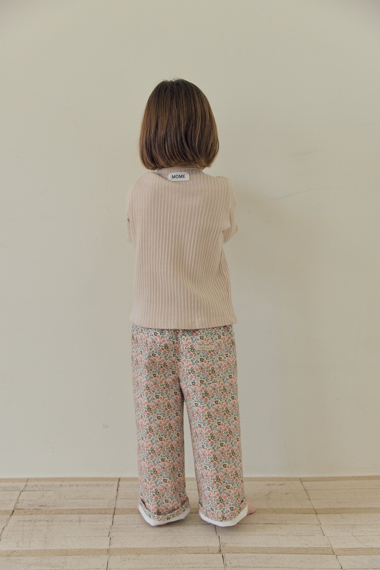 ［mome］Lolly ribbed cardigan