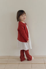［mome］Lolly ribbed cardigan