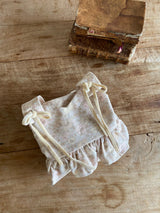 ［Anne shirley］Doha frill ribbon rompers (flower)