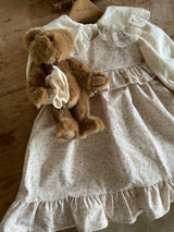 ［Anne shirley］Signature frill ribbon one-piece (flower)