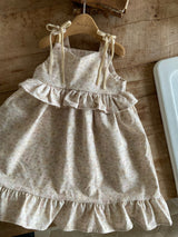 ［Anne shirley］Signature frill ribbon one-piece (flower)